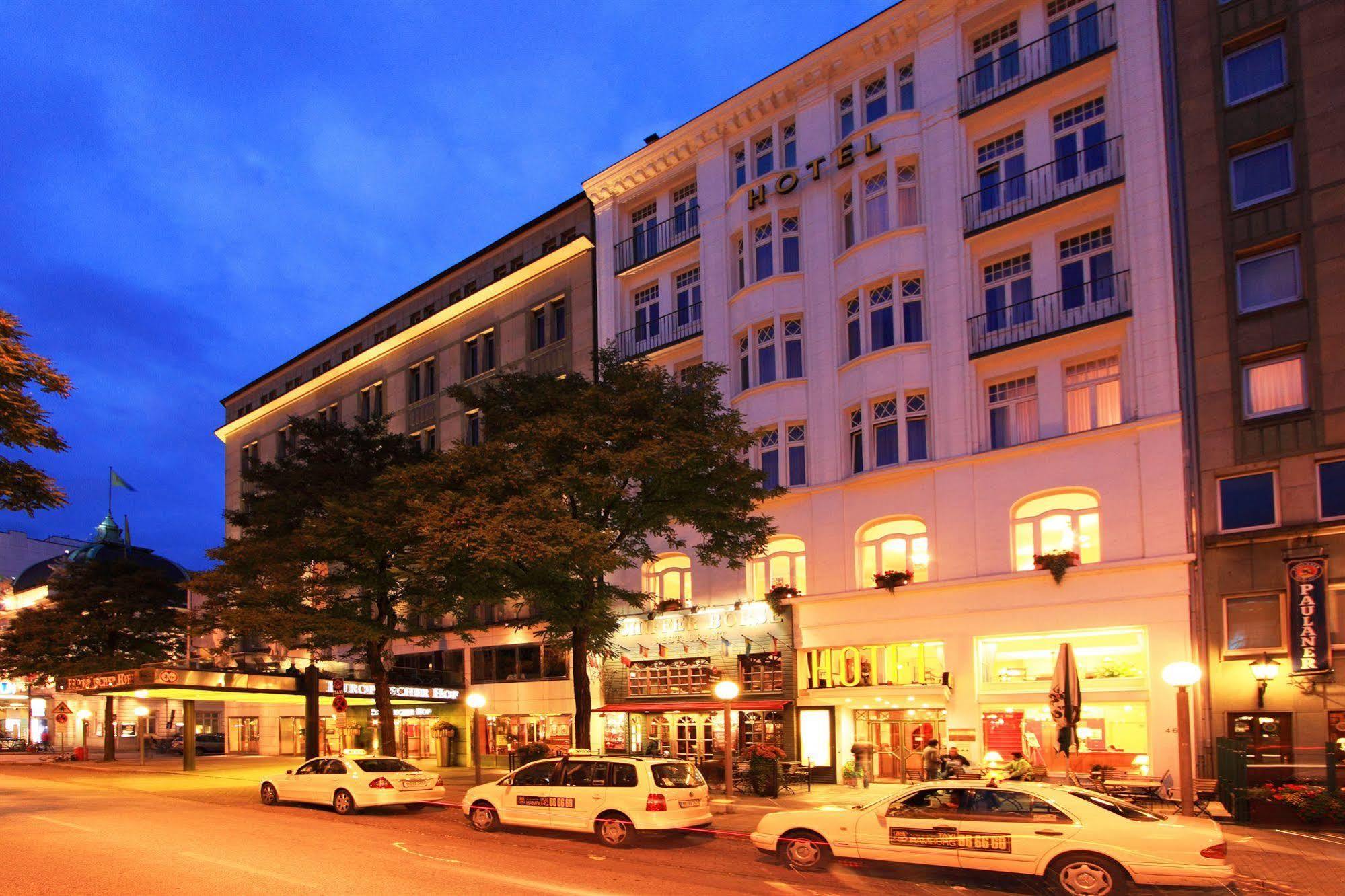 Novum Hotel Kronprinz Hamburg Hauptbahnhof Kültér fotó